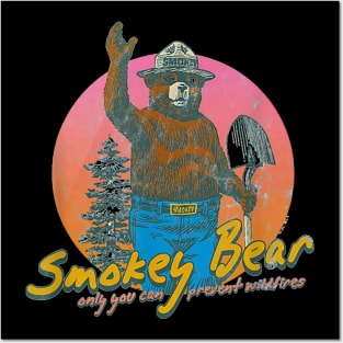Smokey Bear Wildfire Prevention Campaign Is The Longest-Running Announcement United States Smokey Be Posters and Art